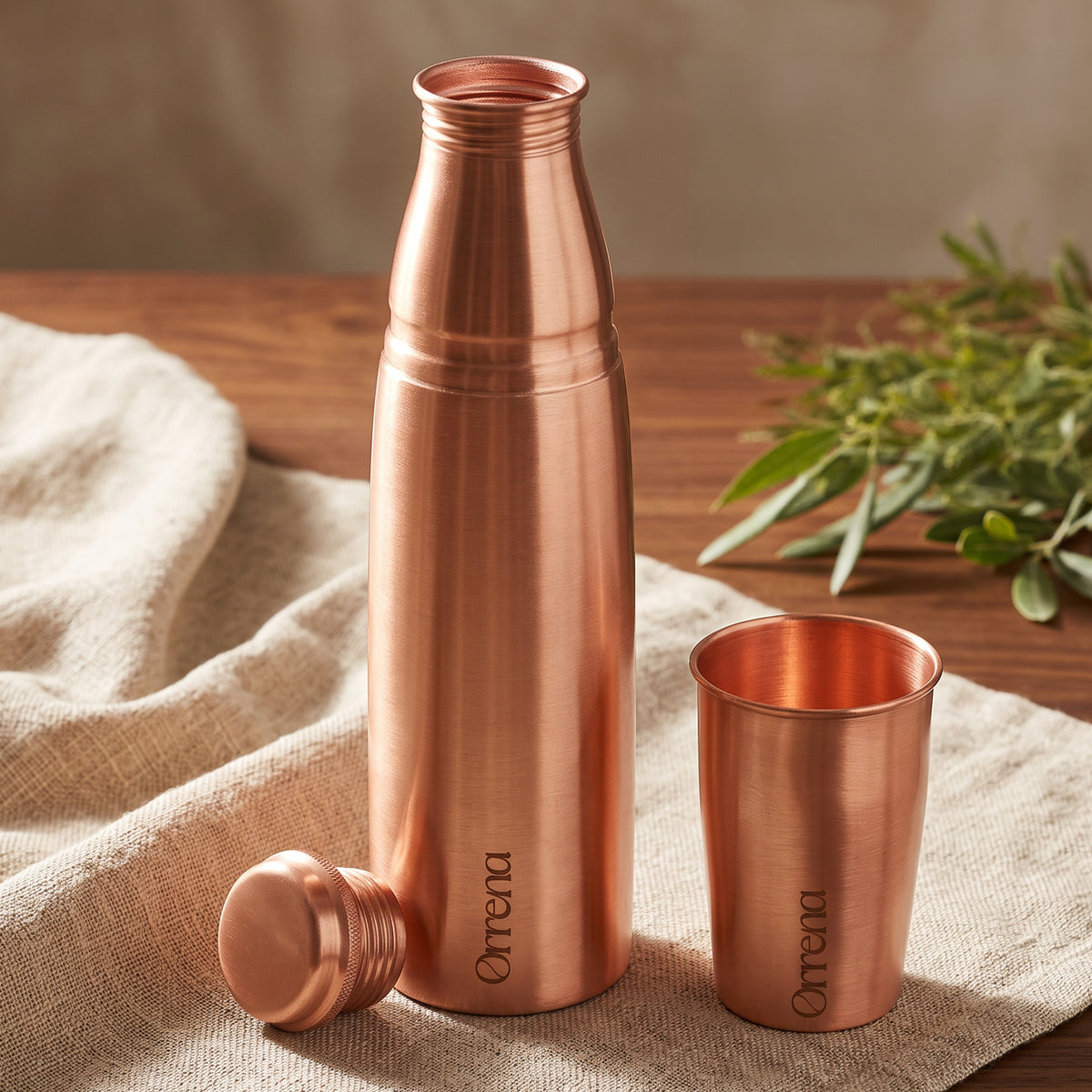 COPPER UNIQUE BOTTLE