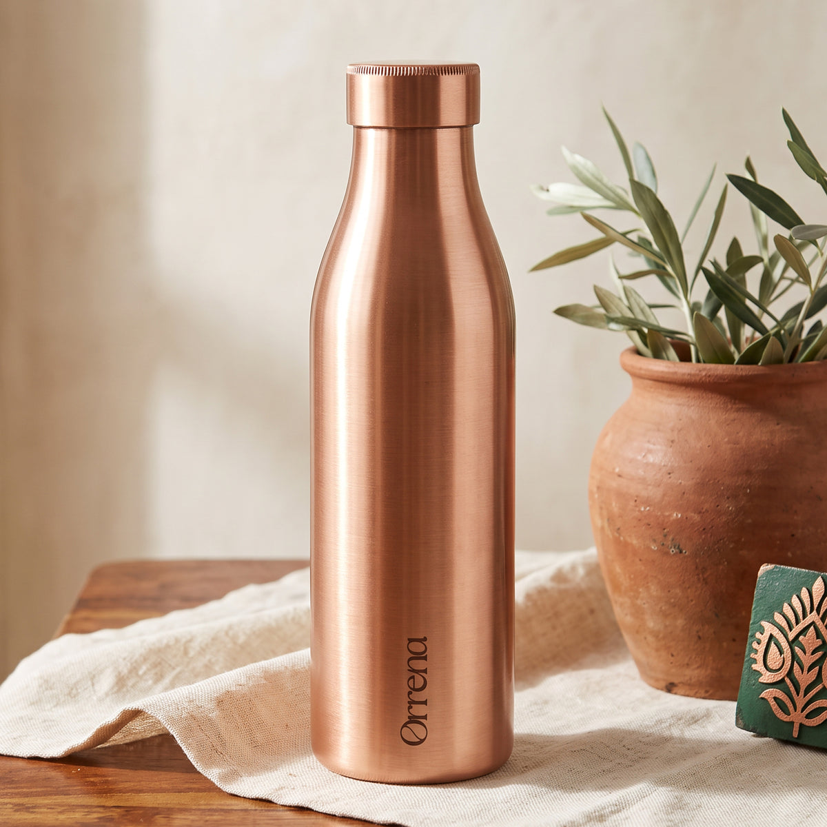COPPER CURVIE BOTTLE