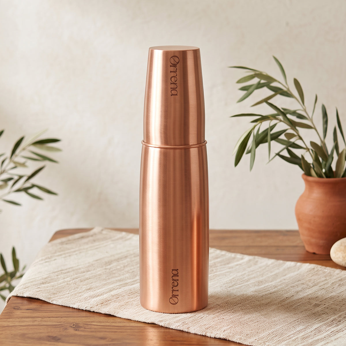 COPPER UNIQUE BOTTLE