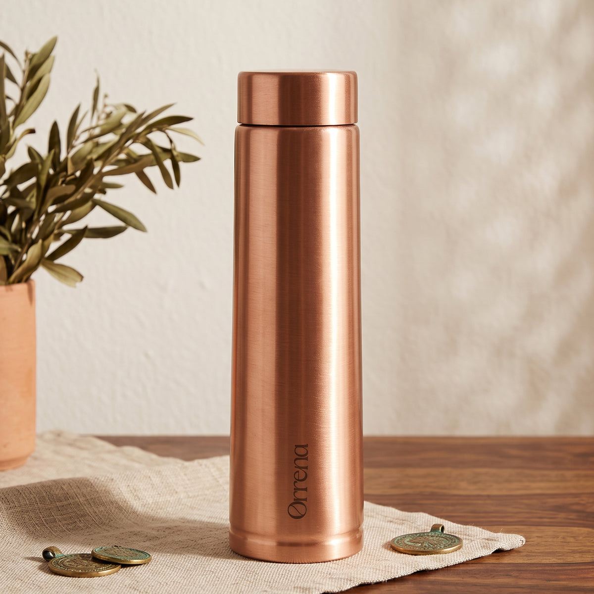 COPPER BEER BOTTLE