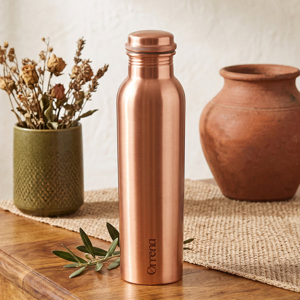 COPPER GLASS BOTTLE