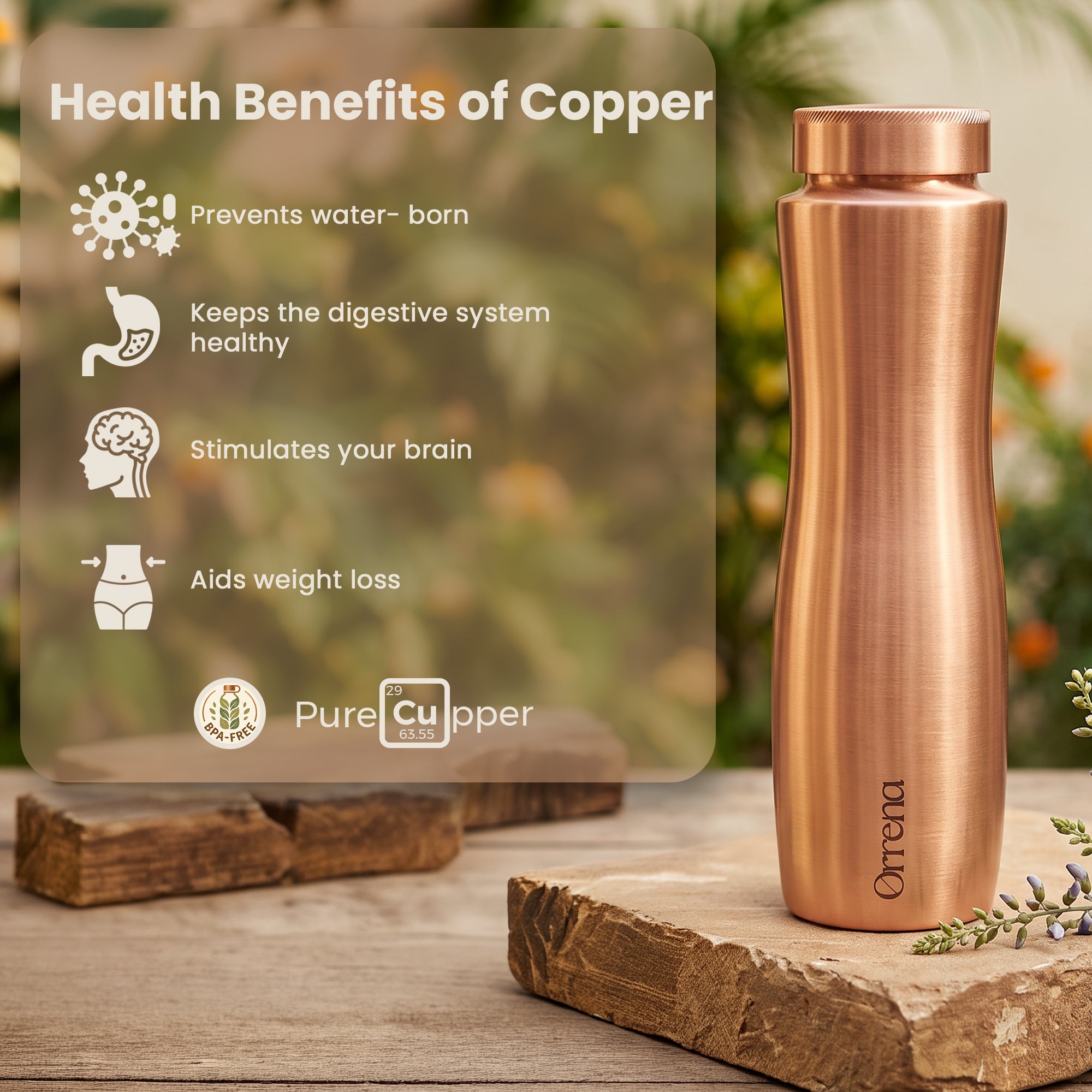 COPPER PAARI BOTTLE